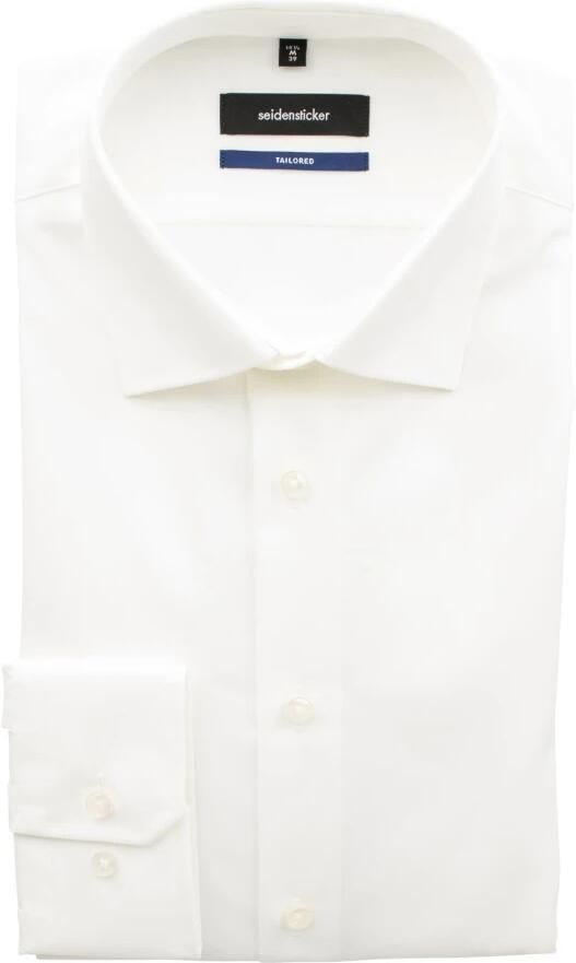 Seidensticker Businessoverhemd Zwarte roos Shaped 1 1 Kentkraag effen - Foto 1