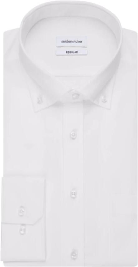 Seidensticker Businessoverhemd Regular lange mouwen button-downkraag uni - Foto 2