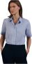 Seidensticker Overhemdblouse Zwarte roos Korte mouwen kraag uni - Thumbnail 2