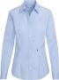 Seidensticker Overhemdblouse Zwarte roos Lange mouwen kraag uni - Thumbnail 1