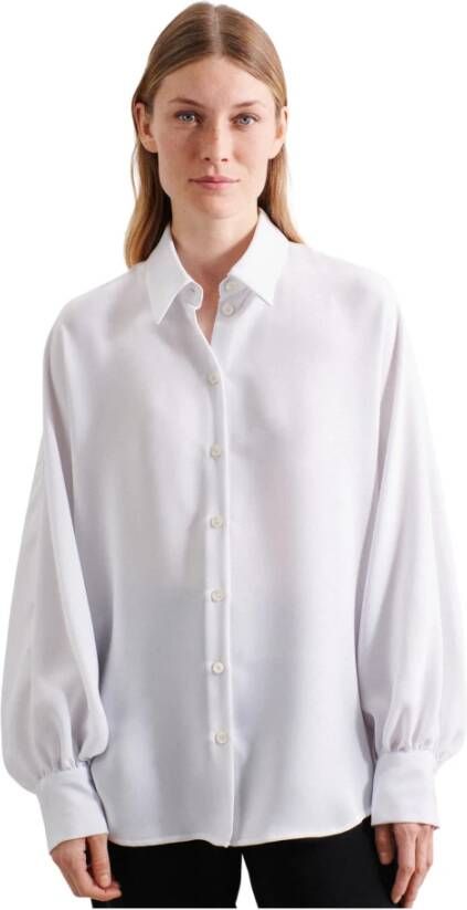 seidensticker Shirt blouse regelmatig fit Beige Dames