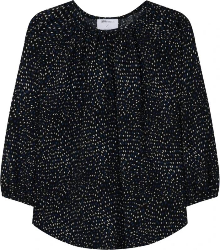 seidensticker Shirt Blouse Regular fit Blauw Dames