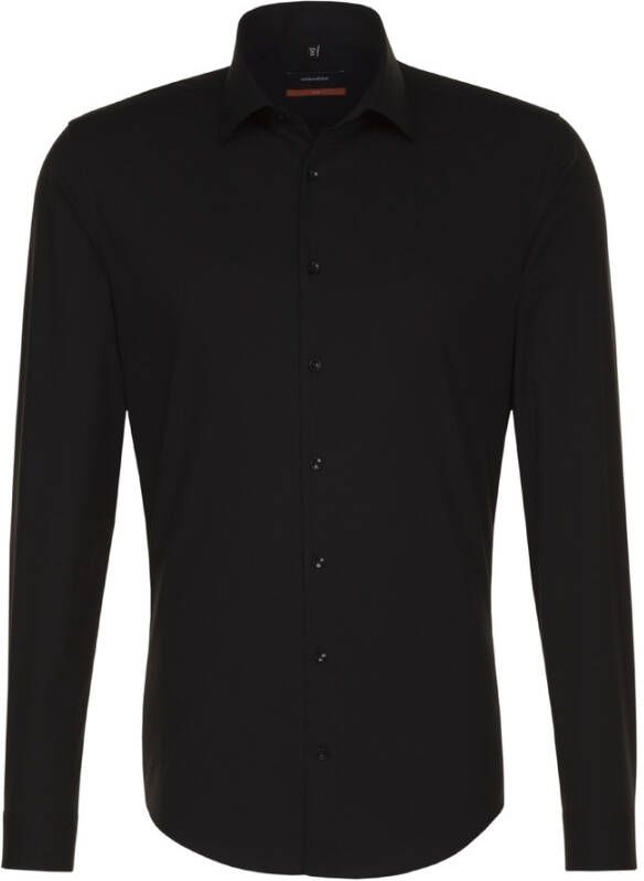 Seidensticker Businessoverhemd Zwarte roos X-Slim 1 1 Kentkraag effen - Foto 4