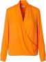 Seidensticker Wraparound blouse regelmatige pasvorm Oranje Dames - Thumbnail 1