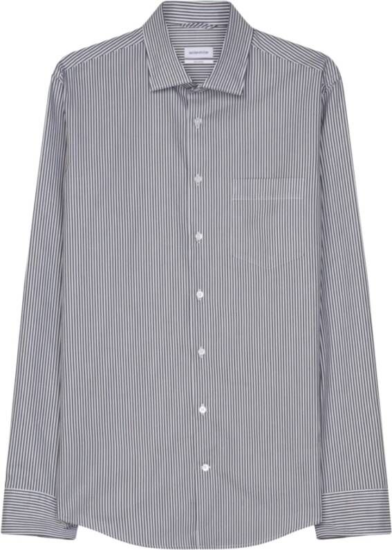 Seidensticker Zakelijk shirt gevormd Blauw Heren