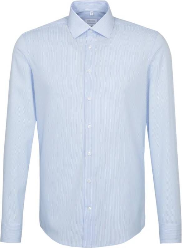 seidensticker Zakelijk shirt gevormd Blauw Heren