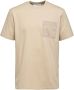 Selected Homme Collar-o T-shirt Selected Slhrelaxarvid Beige Heren - Thumbnail 2