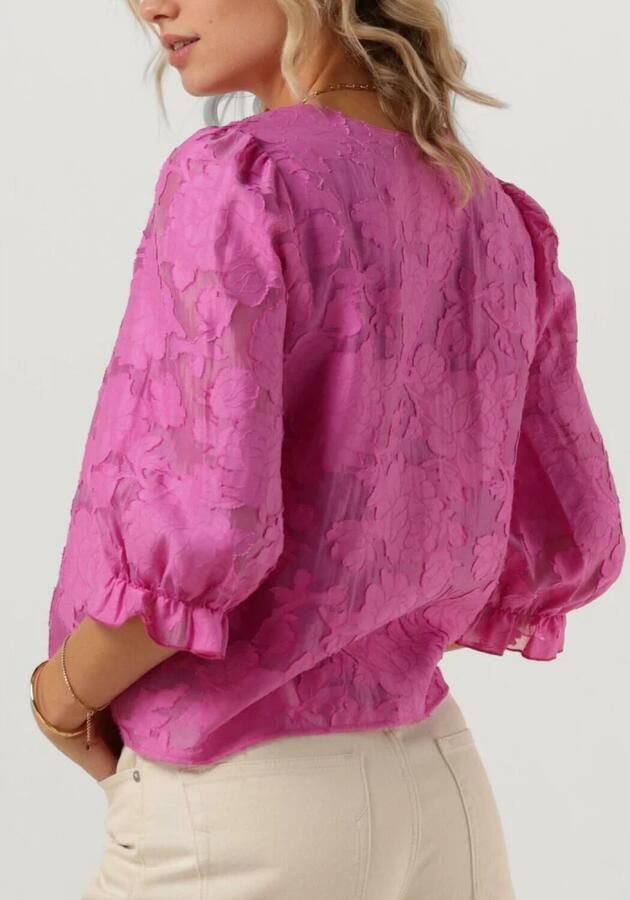 SELECTED FEMME Dames Tops & T-shirts Slfcathi-sadie 3 4 Top Ff Roze - Foto 2