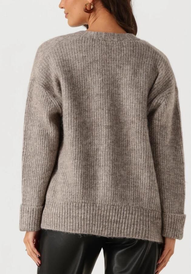 SELECTED FEMME Dames Truien & Vesten Slfalva Ls Knit Cardigan Grijs - Foto 2