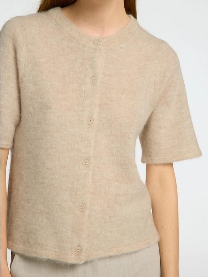 SELECTED FEMME Dames Truien & Vesten Slflulu 2 4 Knit Cardigan Beige