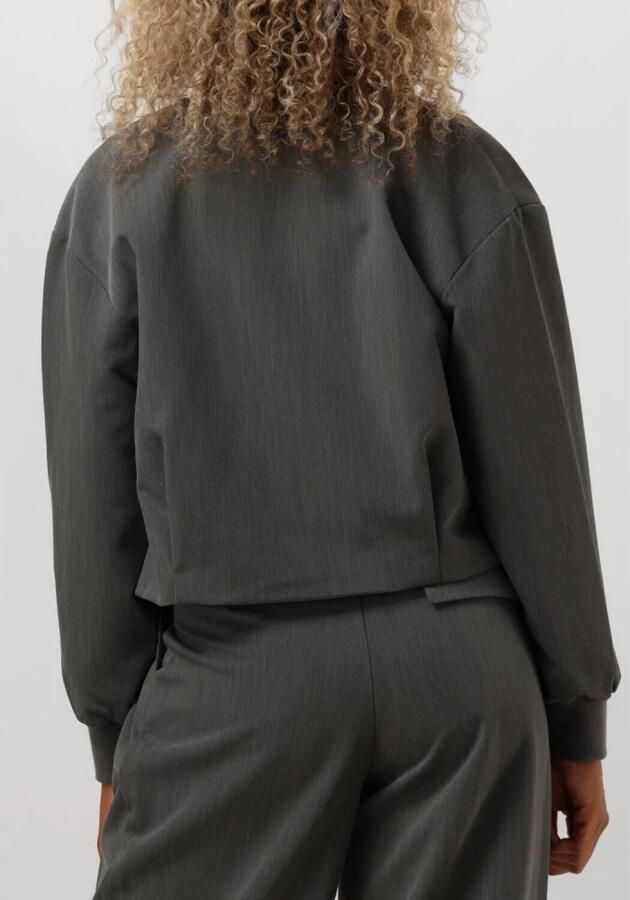 SELECTED FEMME Dames Jassen Slfblake Bomber Grijs - Foto 2