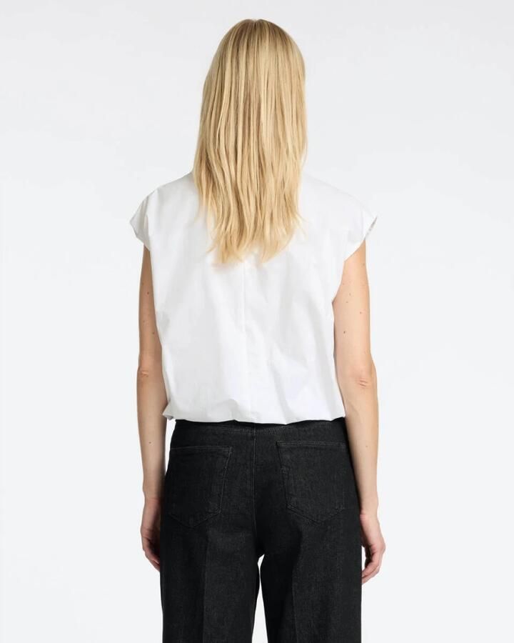 Selected Femme Blouse met korte mouwen en bloemenprint White Dames - Foto 2