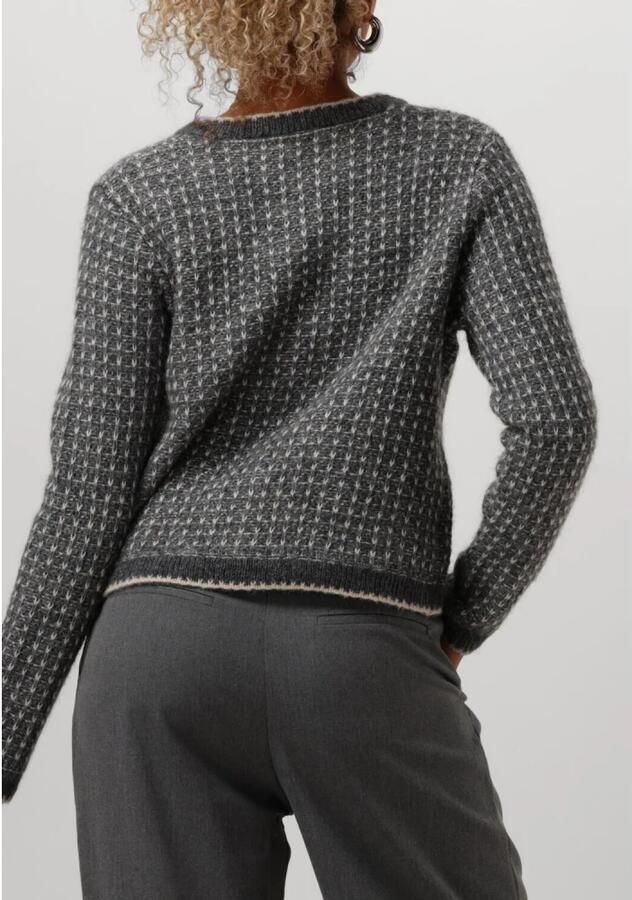 SELECTED WOMEN Dames Truien & Vesten Slfsine Ls Knit Cardigan Donkergrijs - Foto 6