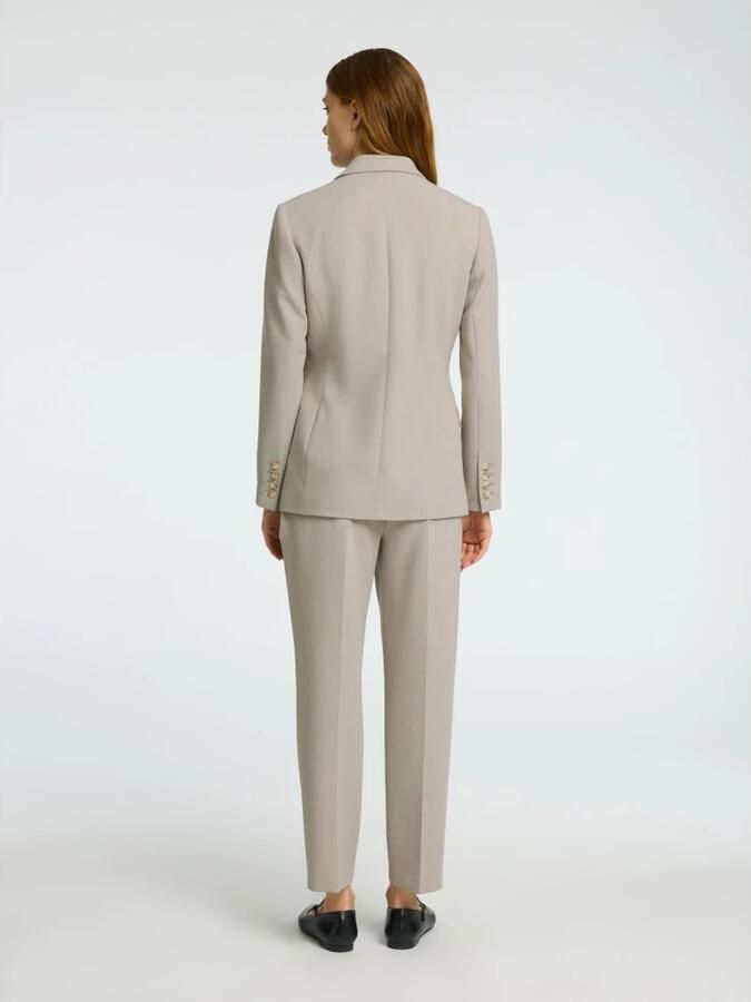 Selected Femme Elegante Op Maat Beige Blazer Beige Dames - Foto 2