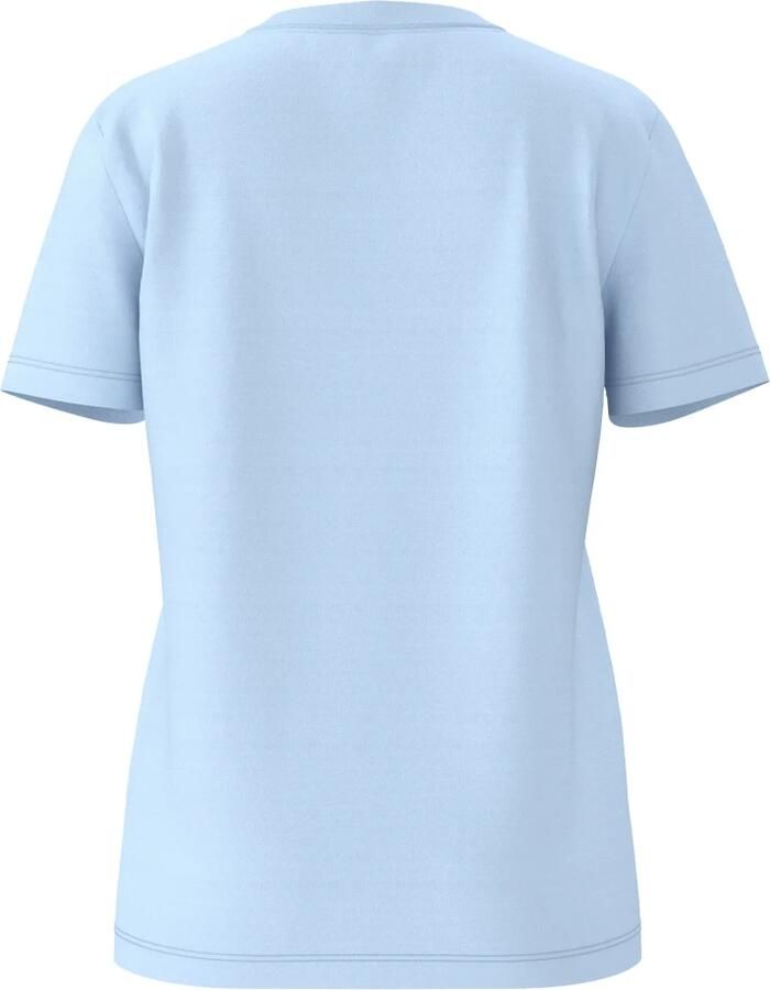 Selected Femme Essential O-Neck T-shirt Cashmere Blue Dames