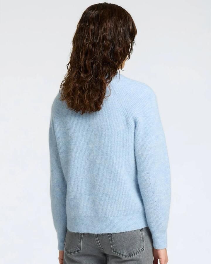 Selected Femme Gebreid jack met ronde hals model 'LULU' - Foto 2