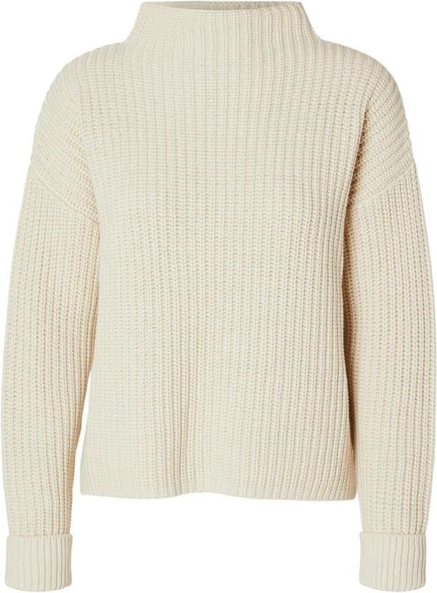 SELECTED FEMME Dames Truien & Vesten Selma Ls Knit Pullover B Beige - Foto 11