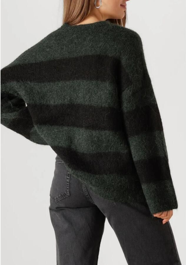 SELECTED FEMME Dames Truien & Vesten Slfgabella Ls Knit O-neck Camp Groen - Foto 6