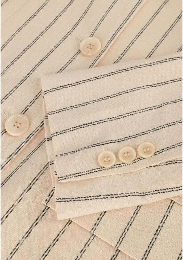 SELECTED WOMEN Dames Blazers Slfhilda Ls Fitted Blazer Pin Stripe Zand - Foto 5