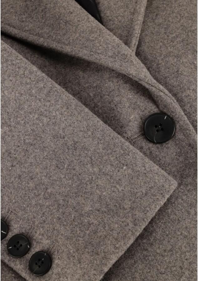 Selected Femme Grijze wollen jas voor vrouwen Gray Dames