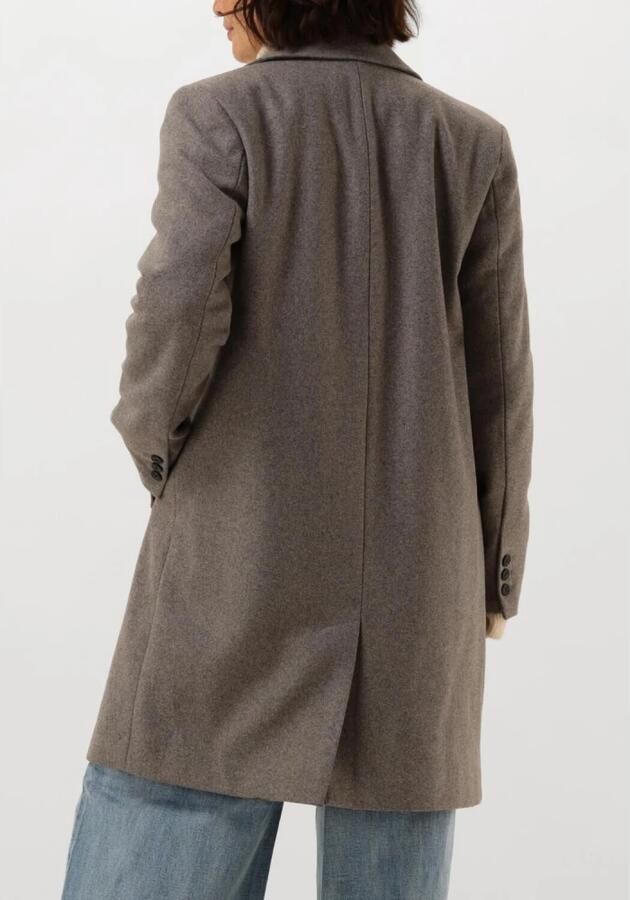 Selected Femme Grijze wollen jas voor vrouwen Gray Dames - Foto 2