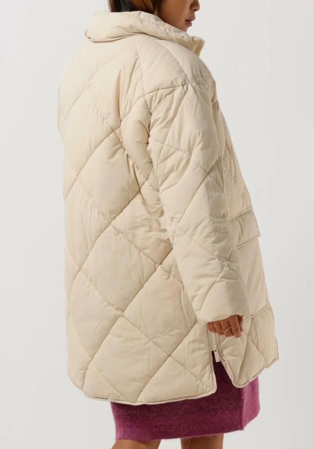 Selected Femme Zand Gewatteerde Jas Heidi Puffer Jacket - Foto 2