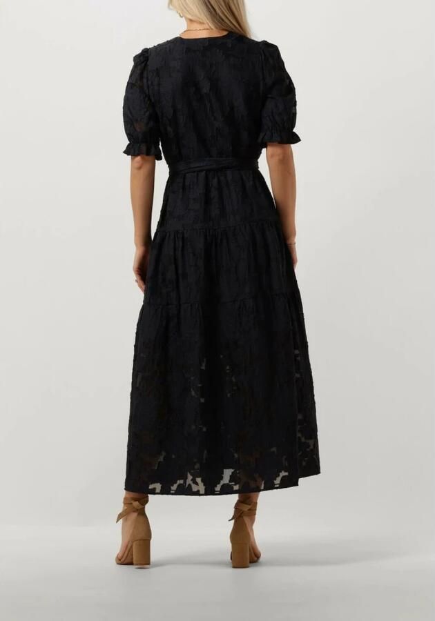 SELECTED FEMME Dames Jurken Slfcathi-sadie 3 4 Ankle Dress Donkerblauw - Foto 2