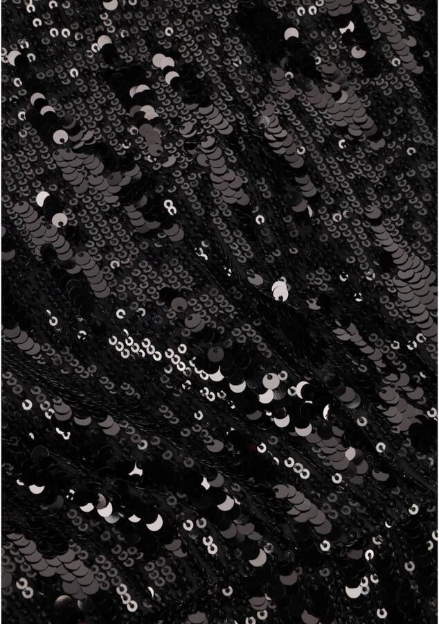 Selected Femme Paillet Mini Jurk voor Glamoureuze Avonden Black Dames - Foto 5