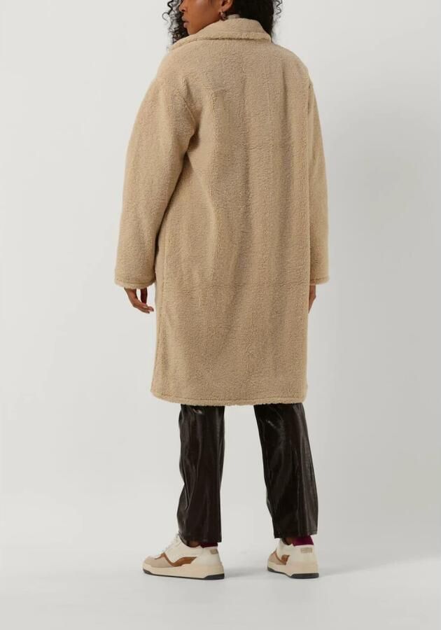 SELECTED FEMME Dames Jassen Lana Teddy Coat B Ecru - Foto 2