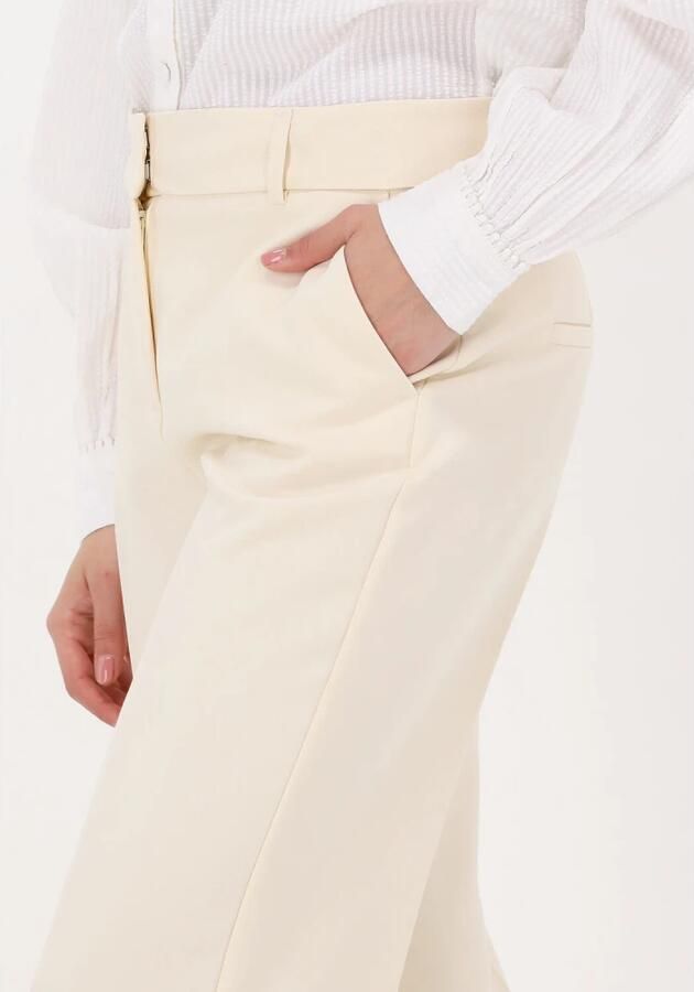 SELECTED FEMME Dames Broeken Slfrita Mw Wide Pant Zand - Foto 2