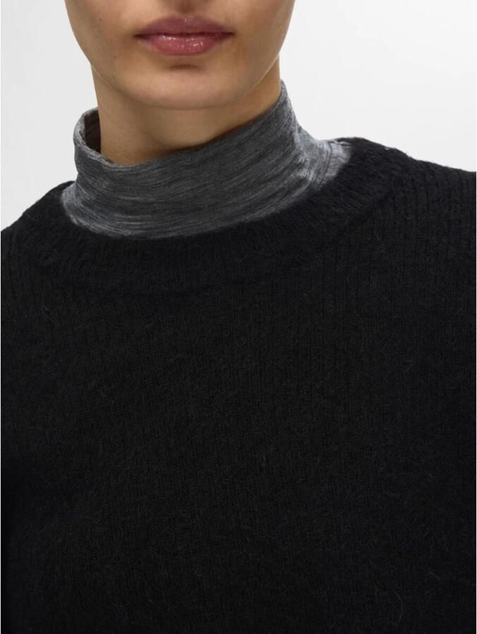 Selected Femme Gebreide pullover met ballonmouwen model 'SLFLULU'