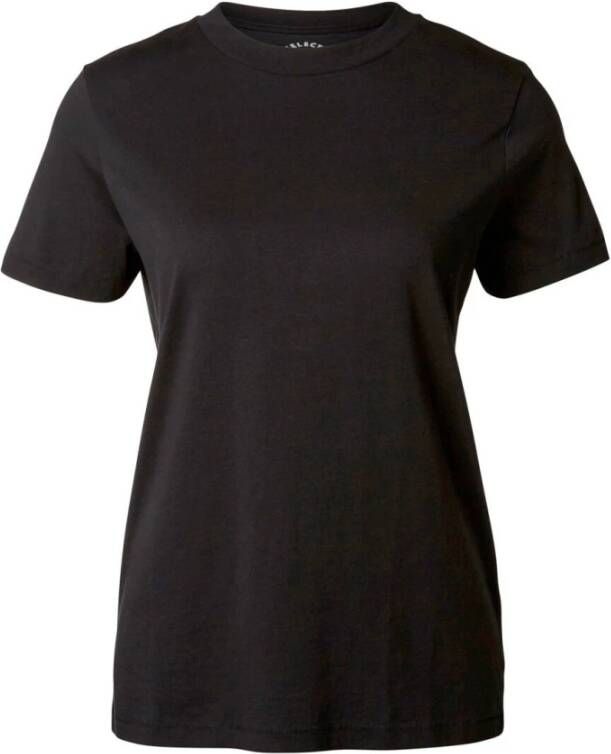 Selected Femme t-shirt Zwart Dames
