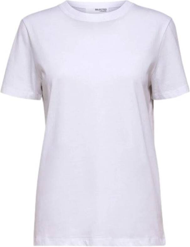 Selected Femme T-shirts White Dames