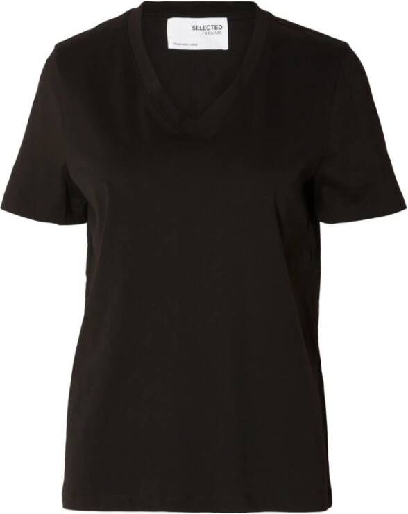 Selected Femme T-shirts Zwart Dames
