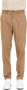 Selected Homme Beige Basic Broek met Voorplooien en Split Brown Heren - Thumbnail 1