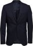 Selected Homme Slim fit 2-knoops colbert met klepzakken - Thumbnail 2