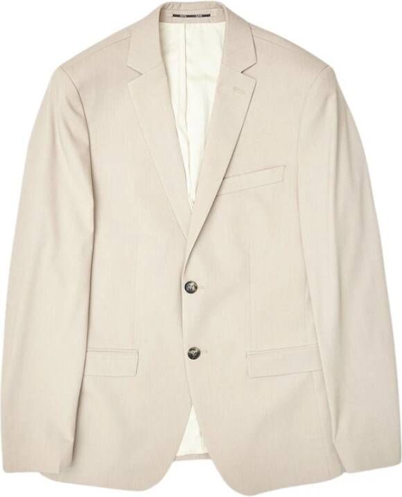 Selected Homme Blazers Beige Heren