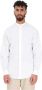 Selected Homme Witte Casual Overhemd Slhslinew-linen Shirt Ls China W - Thumbnail 2