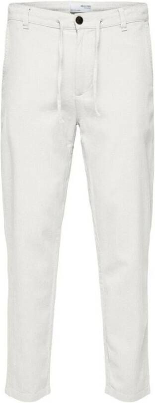 Selected Homme Slim tapered fit broek met tunnelkoord model 'Brody'