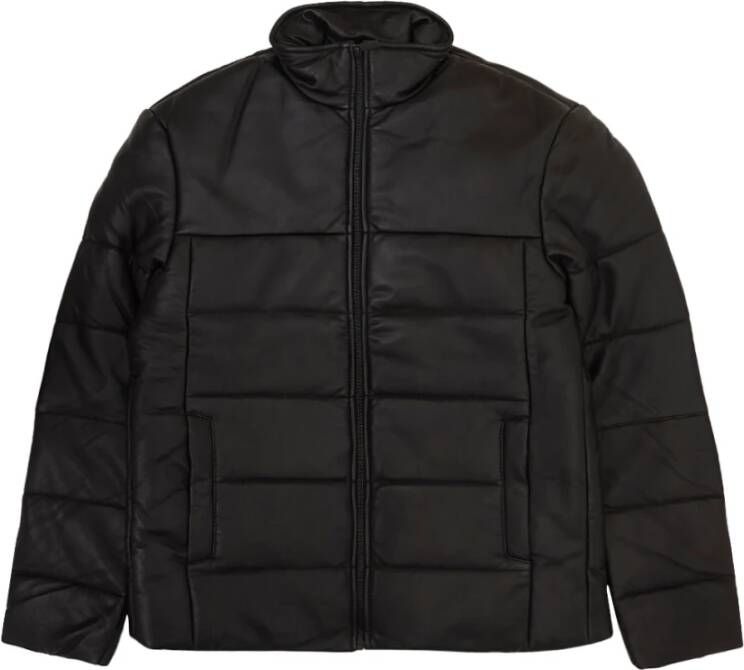 Selected Homme Leren jack van lamsleer model 'Skyark'