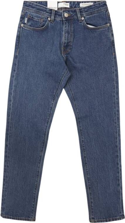 Selected Homme Rechte jeans Blauw Heren