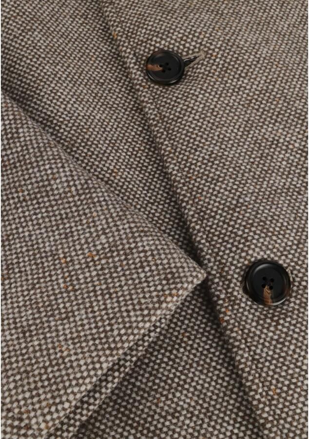 Selected Homme Lange wollen jas met platte kraag model 'ARCHIVE' - Foto 5