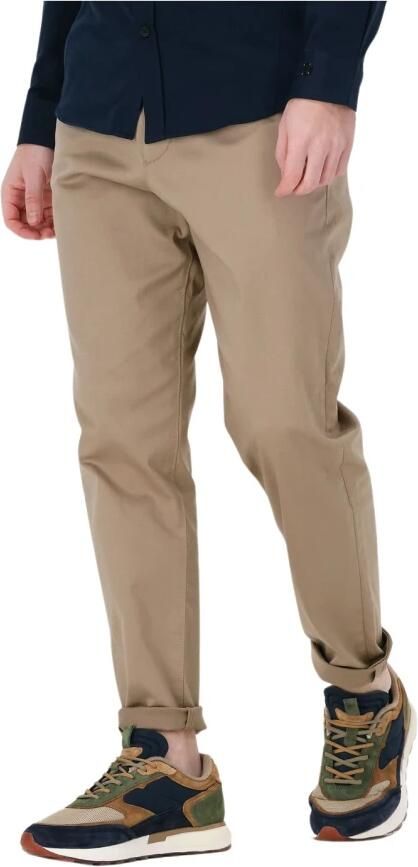 SELECTED HOMME Heren Broeken Slhslimtape-repton 172 Flex Pa Beige - Foto 5