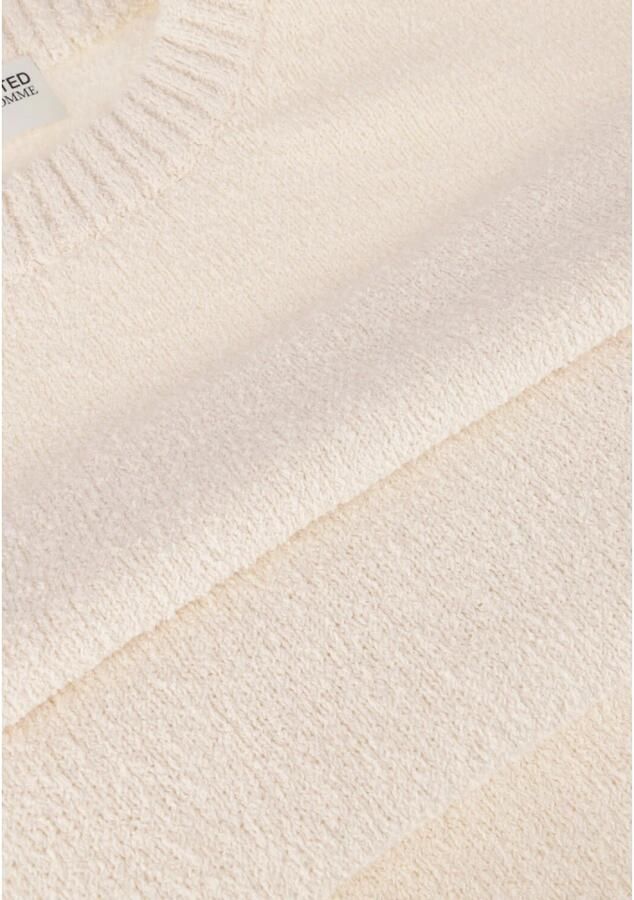 SELECTED HOMME Heren Truien & Vesten Slhloop Ls Knit Crew Neck Beige