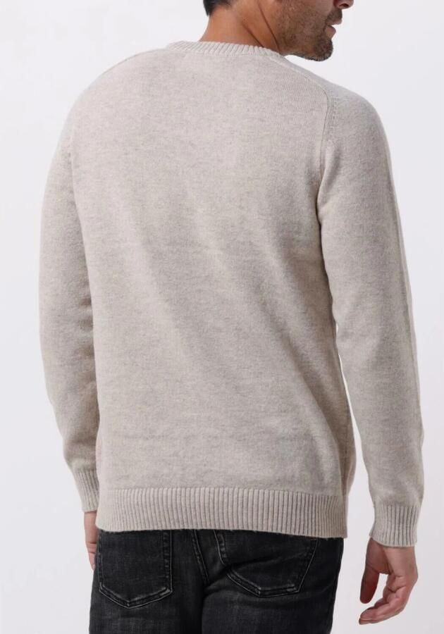 SELECTED HOMME Heren Truien & Vesten Newcoban Lambs Wool Crew Neck W Beige - Foto 5