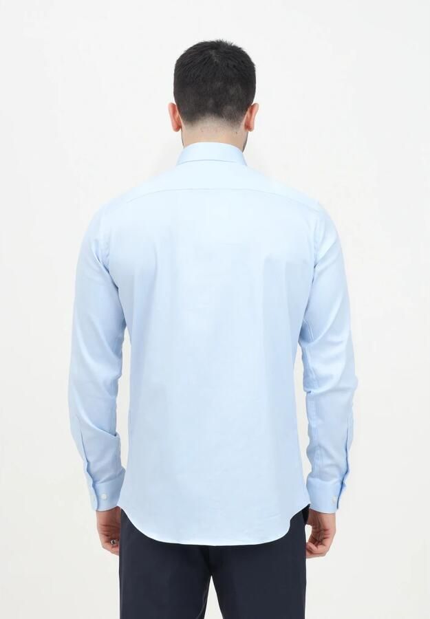 Selected Overhemd Lange Mouw 16092939 SLIM-PERFORMANCE-LIGHT BLUE MIXED WITH WHITE - Foto 9