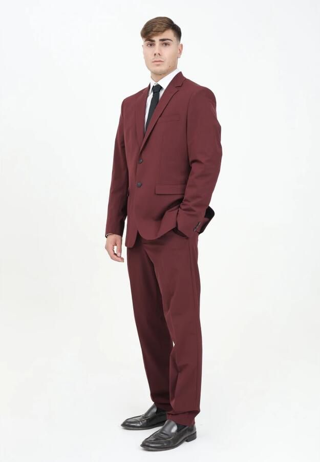 Selected Homme Slim fit stoffen broek met persplooien model 'LIAM'