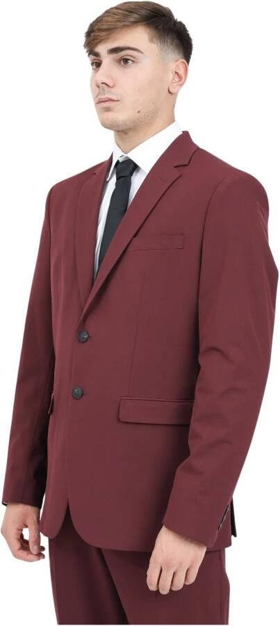 Selected Homme Slim fit colbert met paspelzak op de borst model 'LIAM'