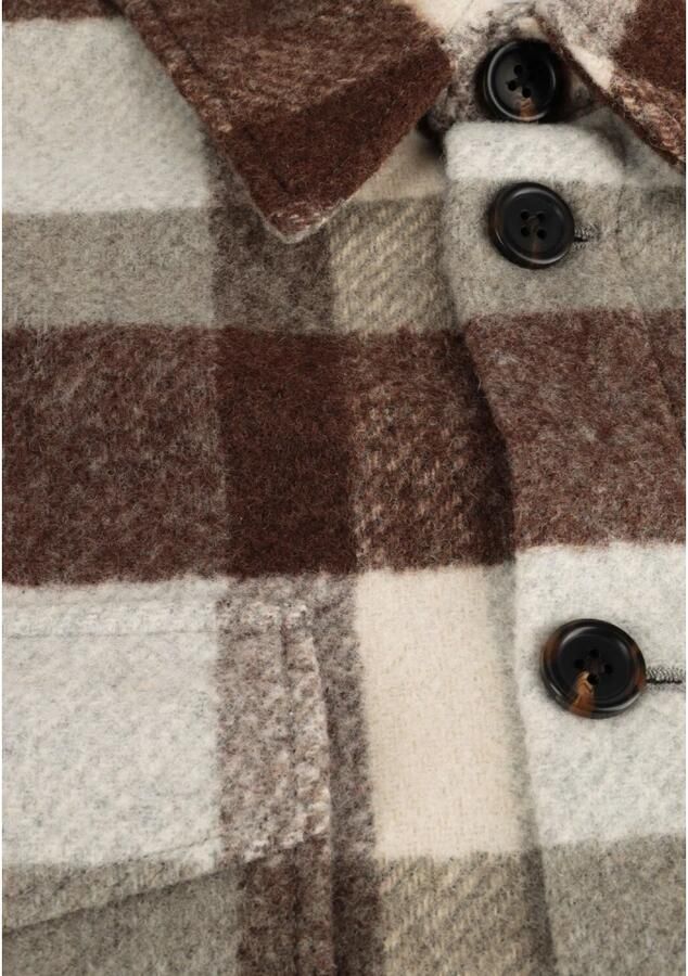 SELECTED MEN Heren Overshirts Slharchive Overshirt B Noos Bruin - Foto 5