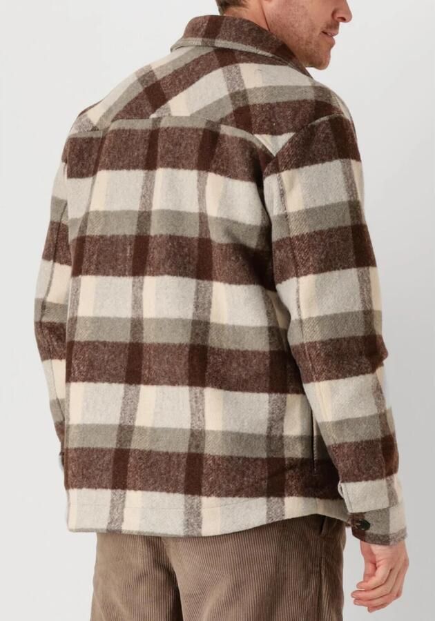 SELECTED MEN Heren Overshirts Slharchive Overshirt B Noos Bruin - Foto 6